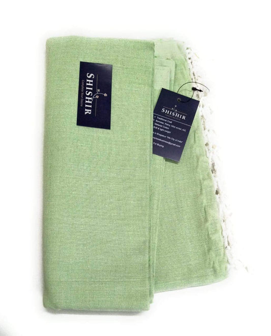 SHISHIR 100% Cotton Soft Beautiful Plain Bhagalpuri Blanket