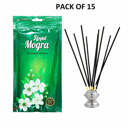 SHUBH LABH Royal Mogra incense Zipper pouch 15