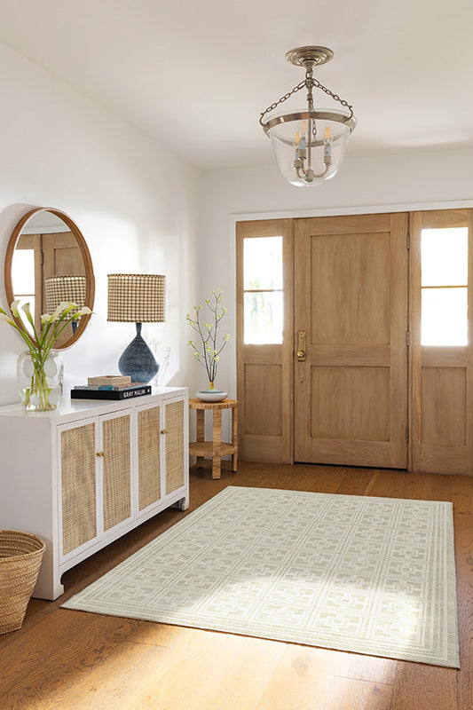 Gray Malin Palm Springs Ivory Stone Tufted Rug