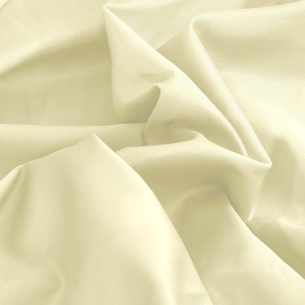 DreamZ Queen / King / Super King 4 Piece Bed Sheet Set Flat Fitted