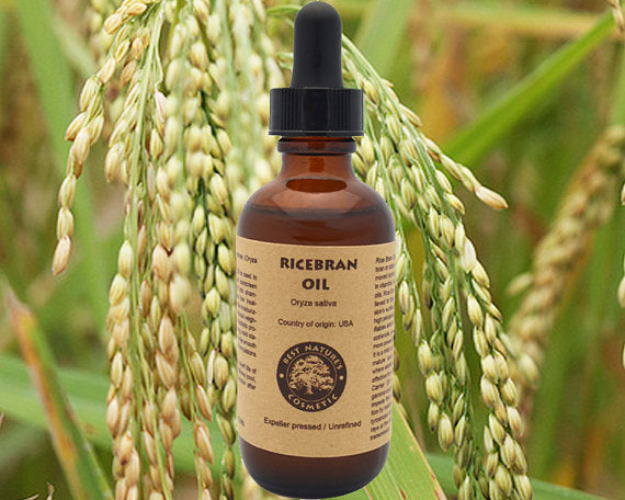 100% Pure, Rice Bran Oil for for dry, mature,