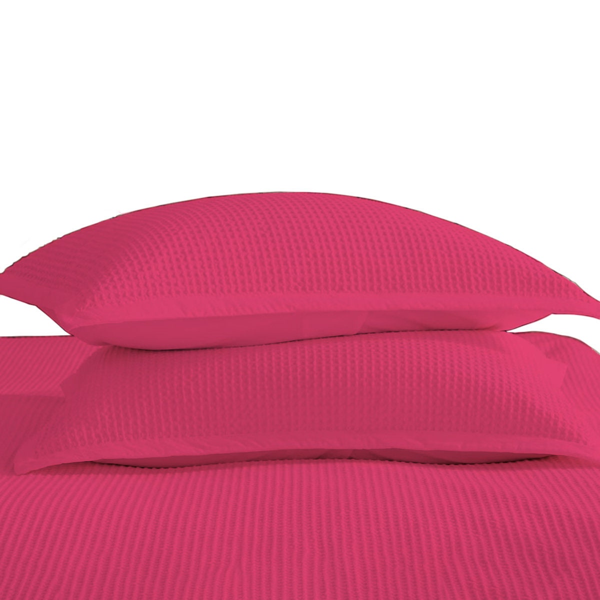Waffle Weave Linen Cotton Duvet Cover Sets
