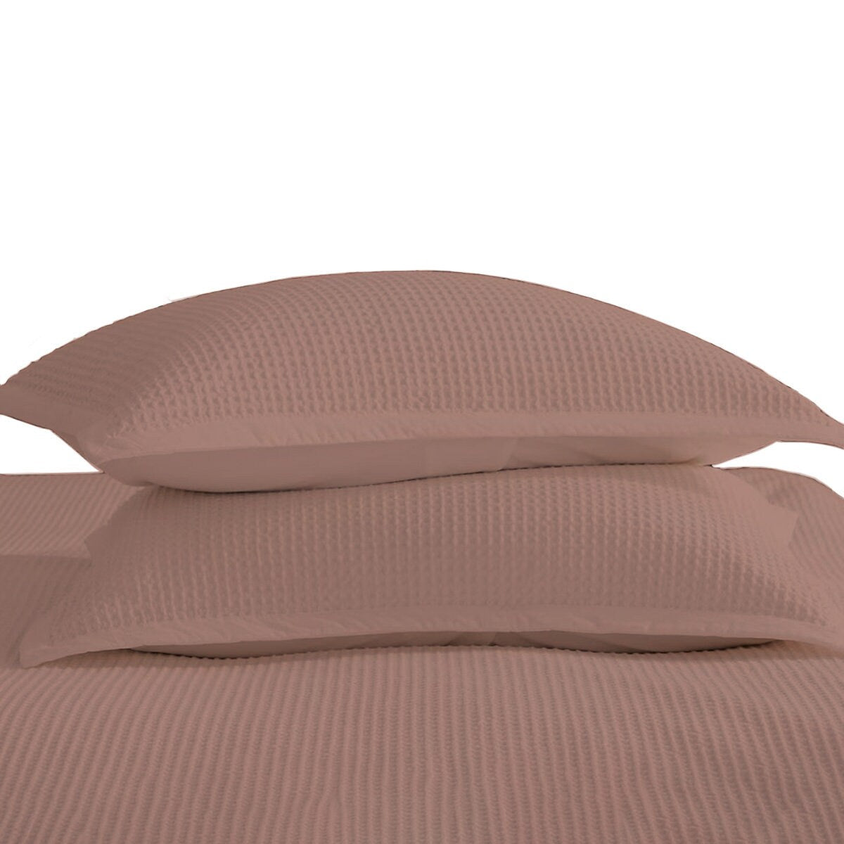 Waffle Weave Linen Cotton Duvet Cover Sets