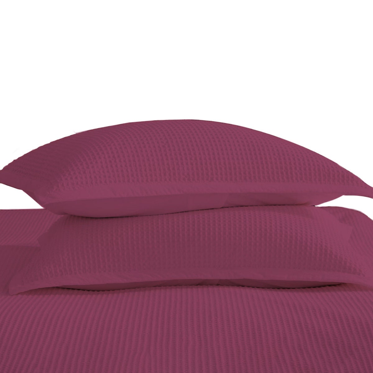 Waffle Weave Linen Cotton Duvet Cover Sets