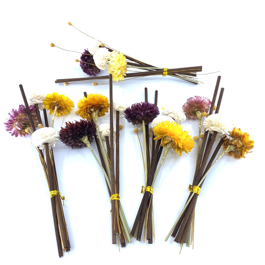 Reed Diffuser Replacement Sticks, The Country Garden, Rattan Wood