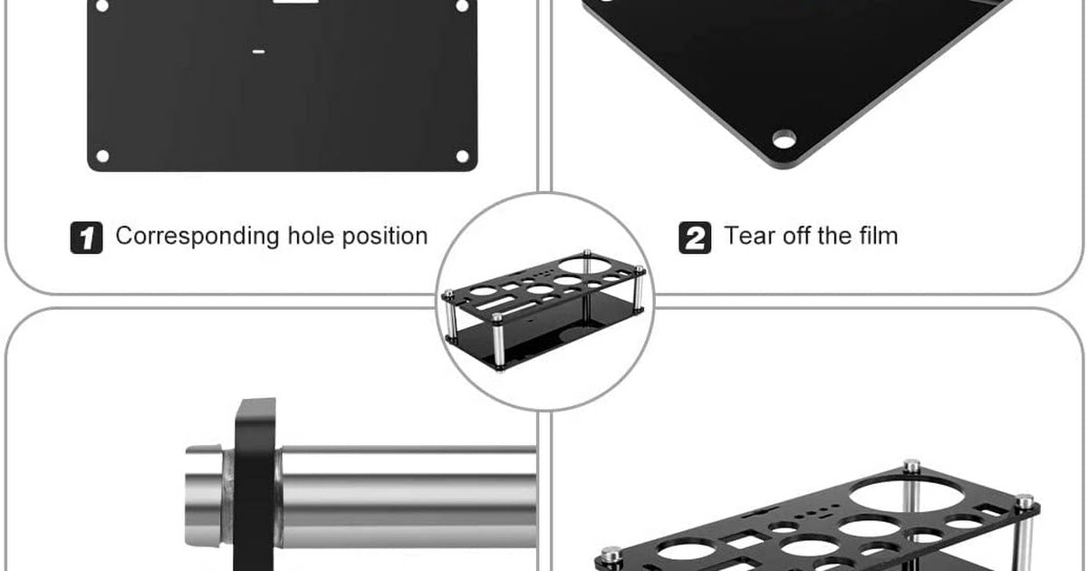 VIKUS Cocktail Shaker Set Boston 23-Piece Stainless Steel and