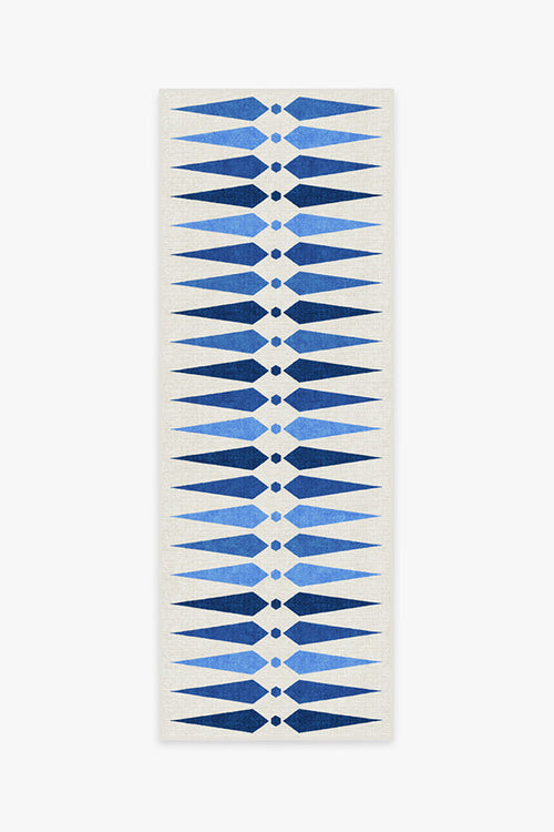 Jonathan Adler Carnaby Mykonos Blue Tufted Rug