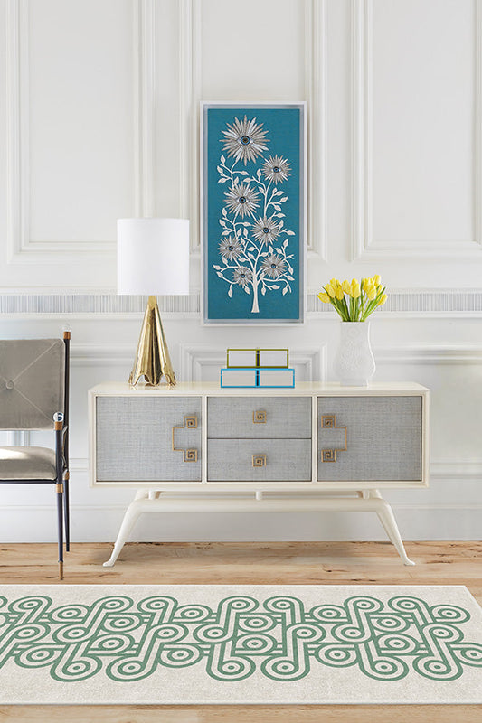 Jonathan Adler Pompidou Jade Rug