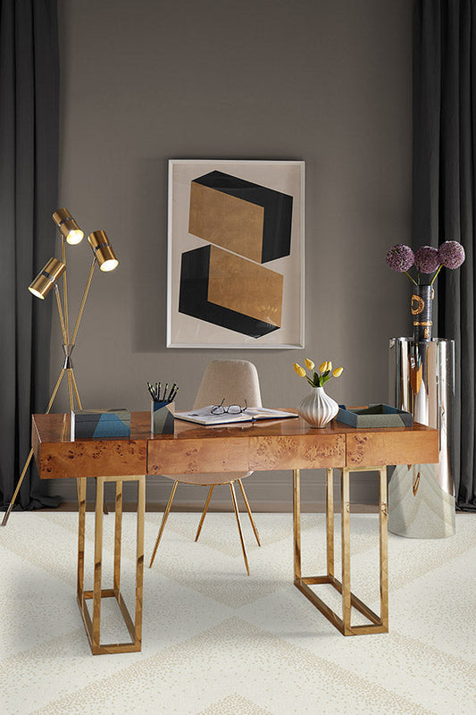 Jonathan Adler Vapor Champagne Tufted Rug