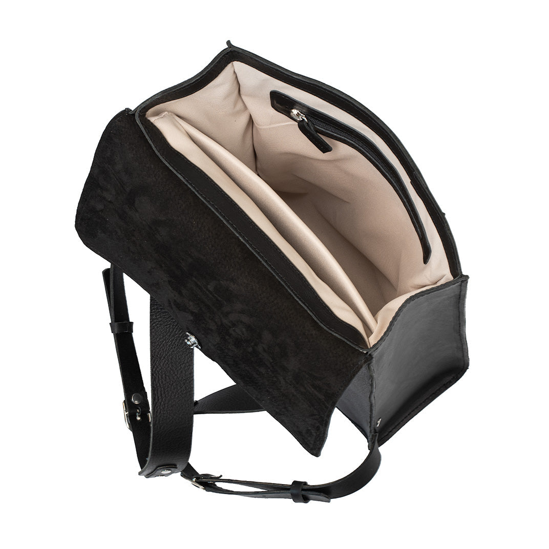 Leather Backpack - Fibonacci (Brown)