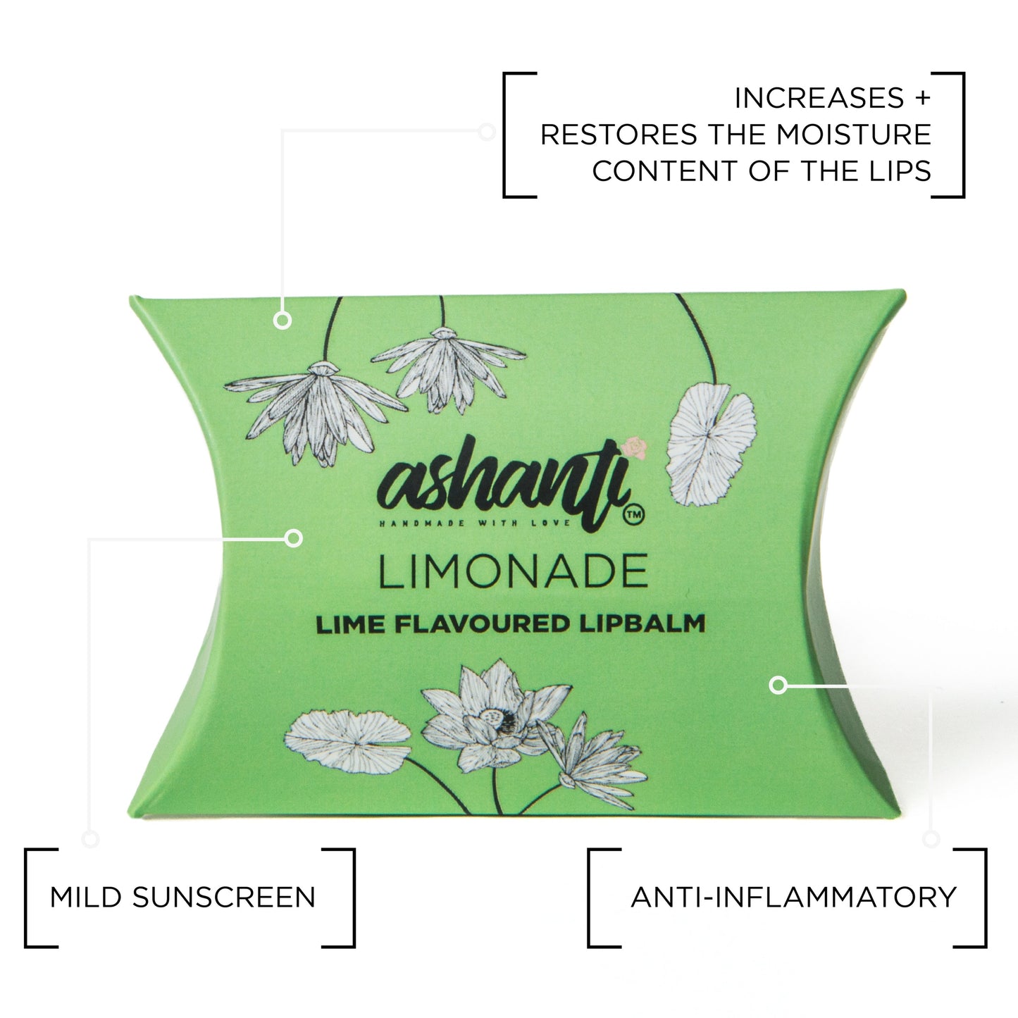 LIMONADE - LIME FLAVOURED LIP BALM LIMONADE - LIME FLAVOURED LIP BALM