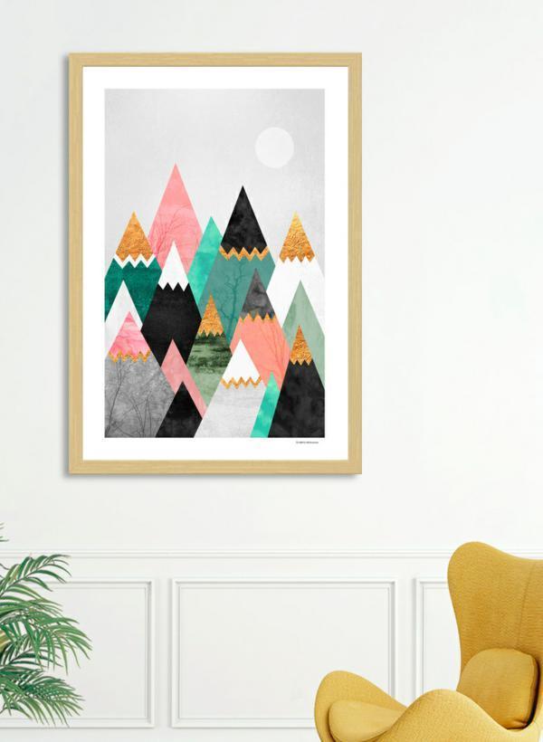 Pretty Mountains  Frame