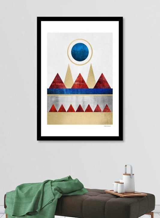 Red Mountains  Frame