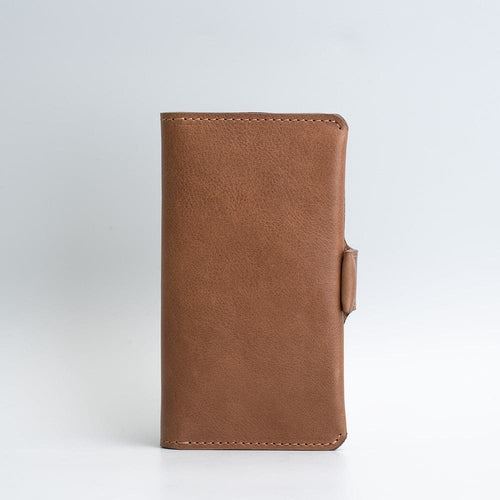 Leather iPhone folio wallet with Magsafe - The Minimalist 2.0 - SALE