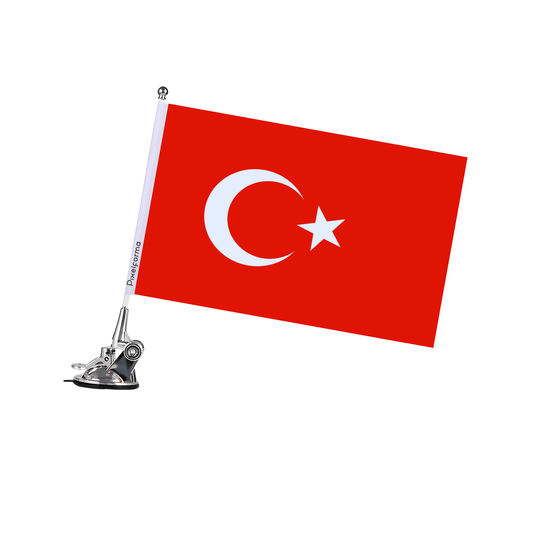 Mât à Ventouse Drapeau de la Turquie