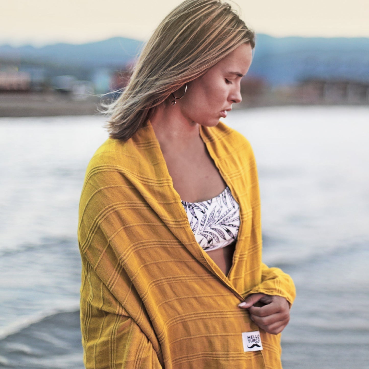 MELLOW Stonewashed Hamamtuch - Wellness & Entspannung