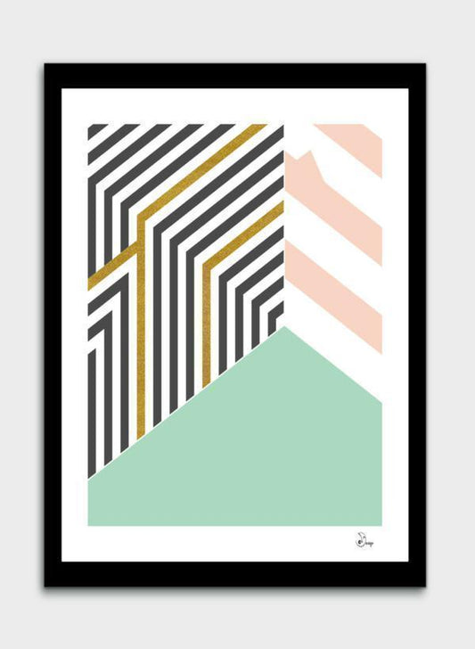 Mint&Gold Room Frame