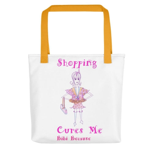 Bibi Because Shopping Cures Me Tote bag From the