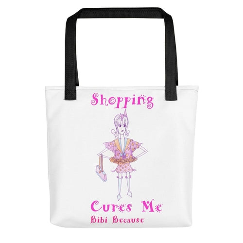 Bibi Because Shopping Cures Me Tote bag From the