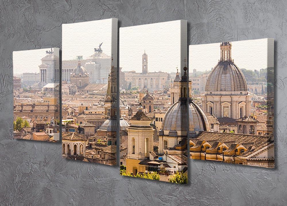 monument and several domes 4 Split Panel Canvas