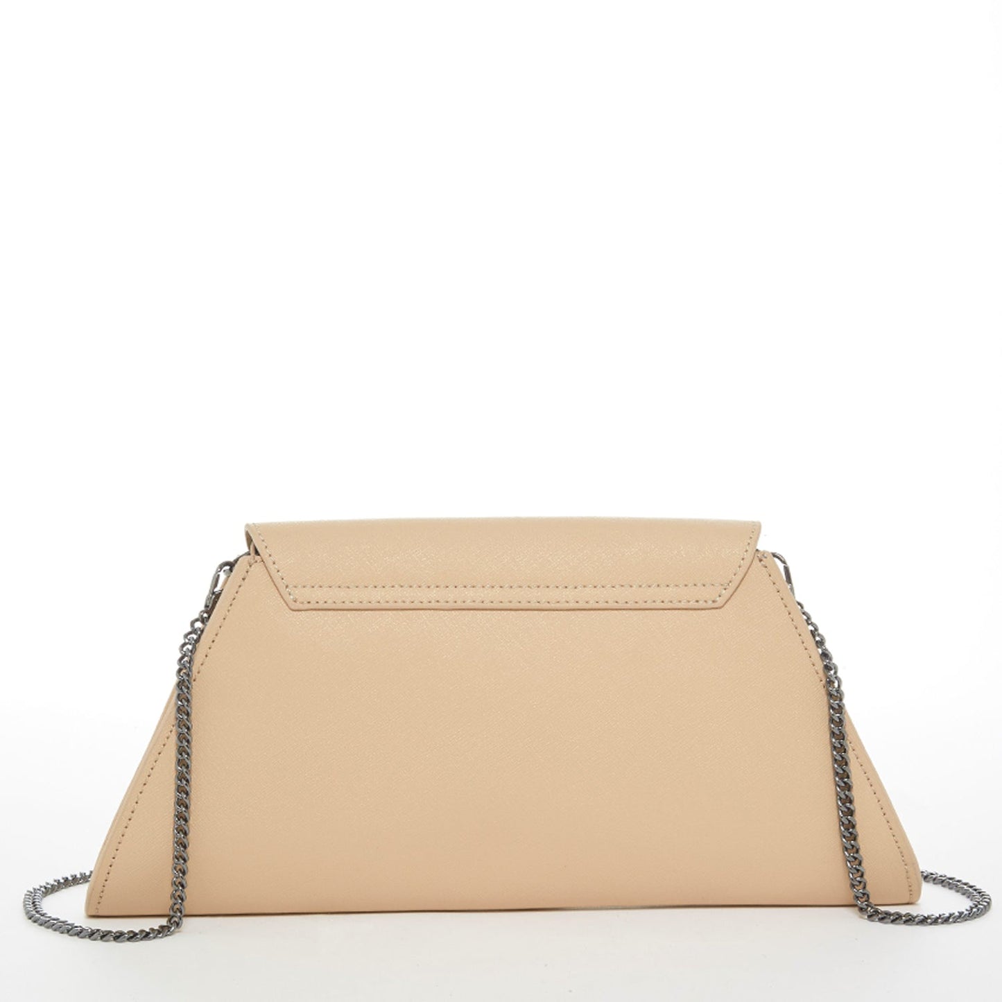 SUSU Leather Clutch Bag Nude Clutch Purse Beige Evening Bag Tan