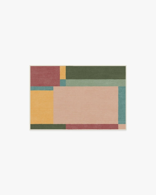 Quinn Tufted Rug in PANTONE™ Golden Apricot