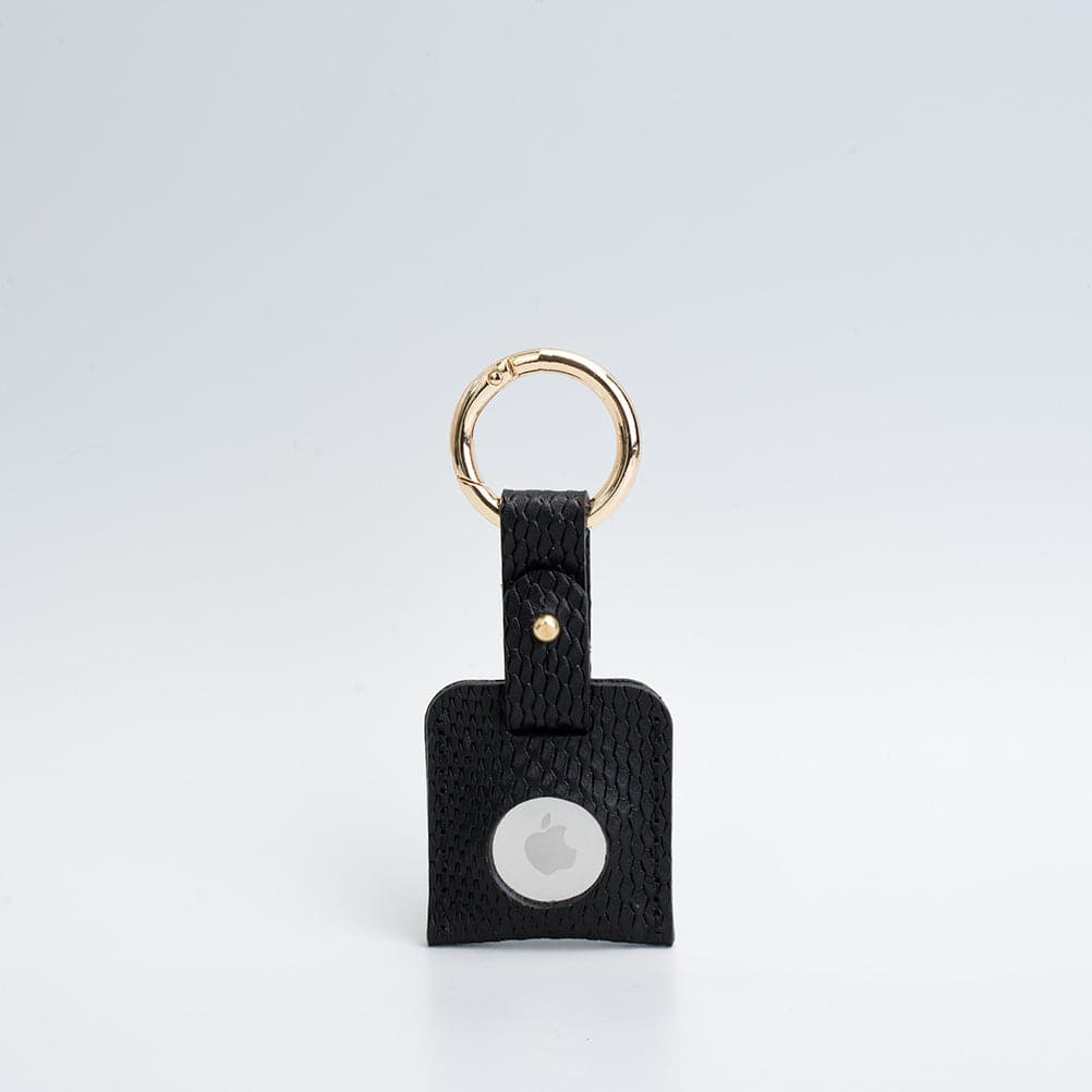 Leather AirTag Keychain
