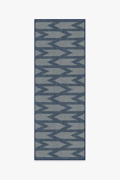 Outdoor Savannah Navy Blue Rug