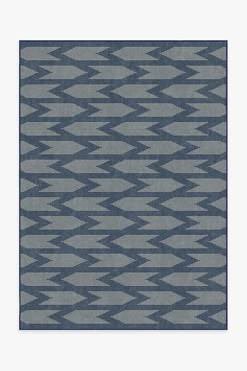 Outdoor Savannah Navy Blue Rug
