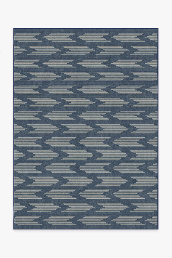 Outdoor Savannah Navy Blue Rug