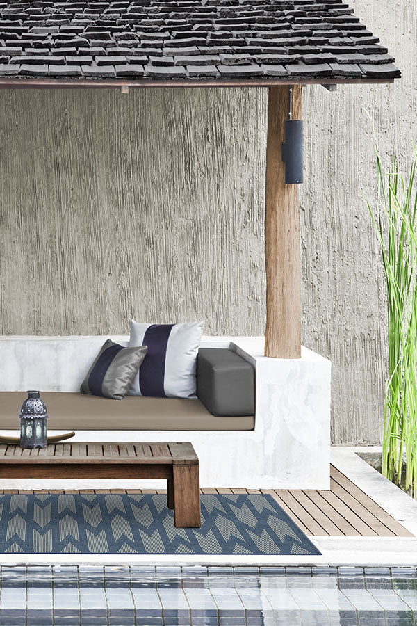 Outdoor Savannah Navy Blue Rug