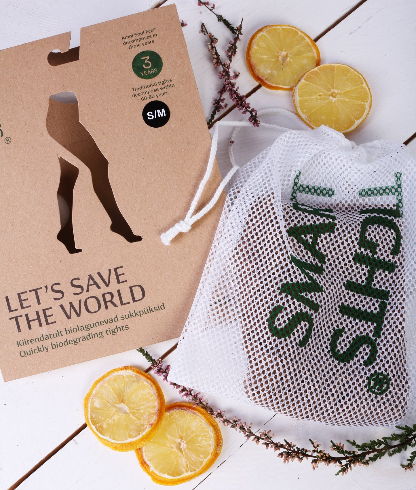 SMART TIGHTS black 30 DEN quickly biodegrading tig