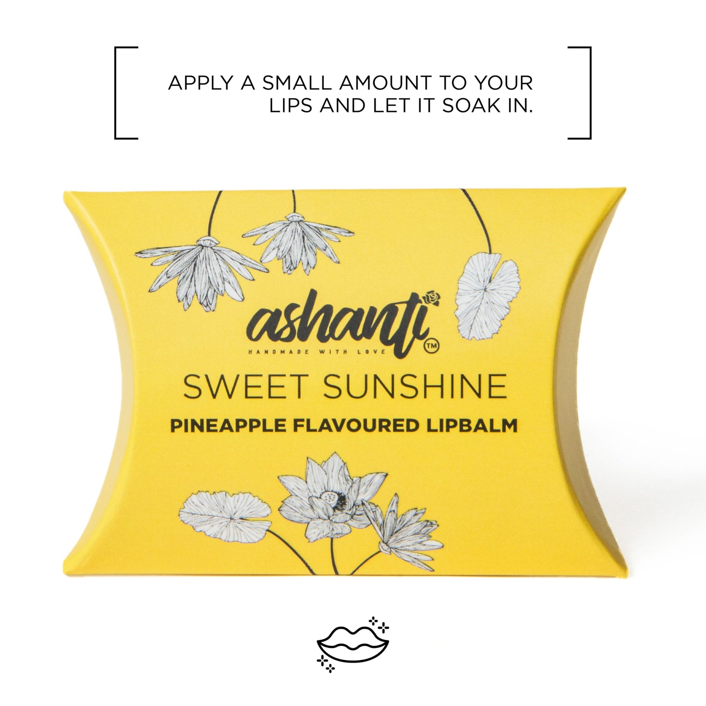 SWEET SUNSHINE - PINEAPPLE LIP BALM SWEET SUNSHINE - PINEAPPLE LIP
