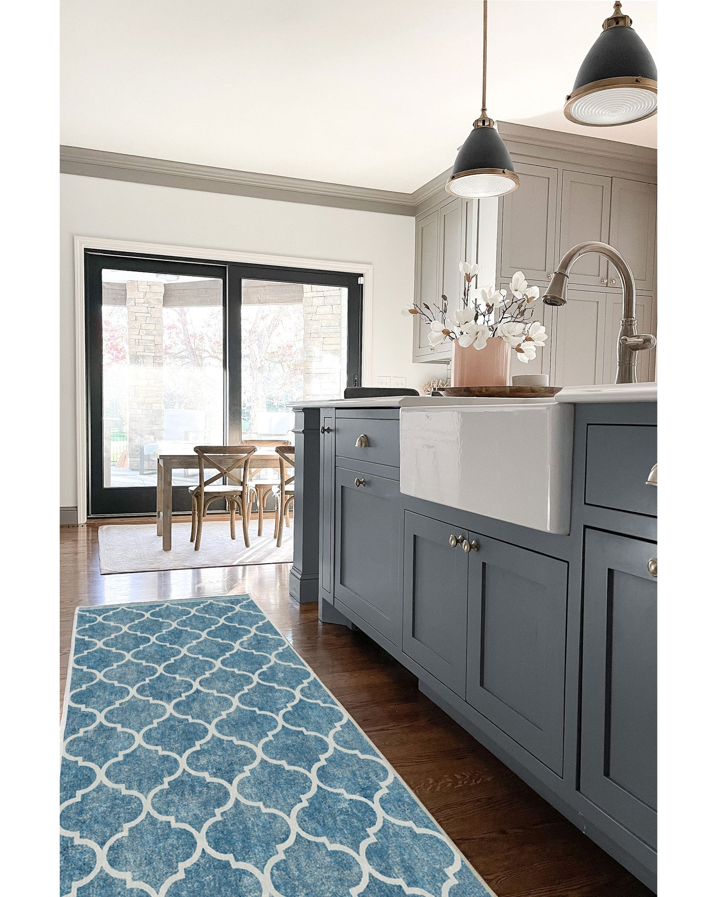 Terali Blue Tufted Rug