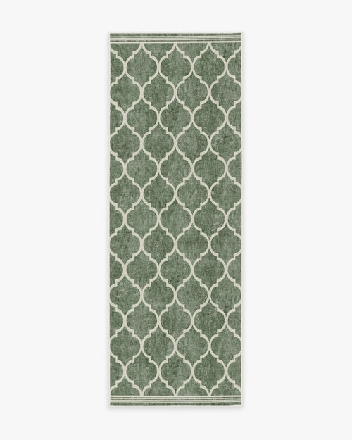 Terali Ivy Green Tufted Rug