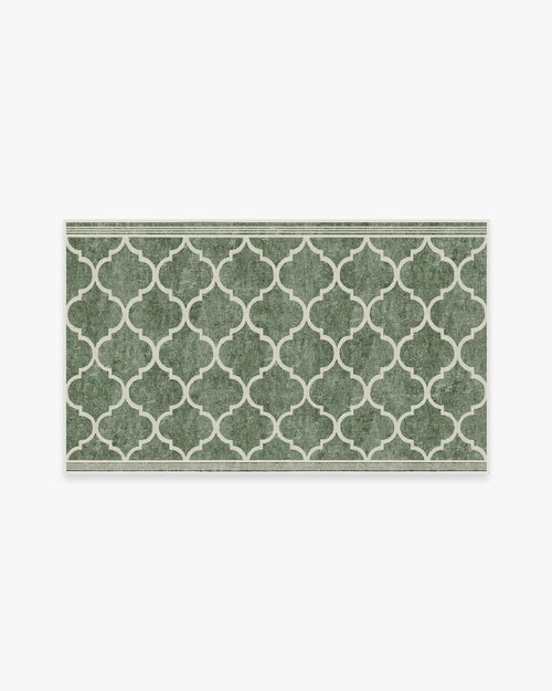 Terali Ivy Green Tufted Rug