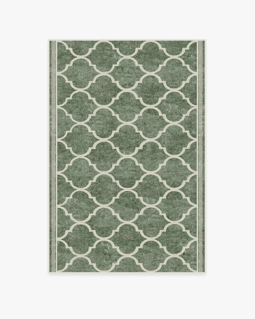 Terali Ivy Green Tufted Rug