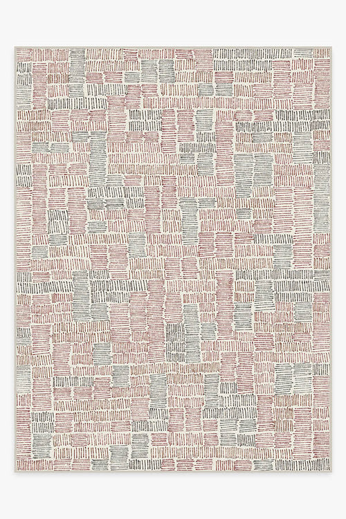 Thalia Red Tufted Rug