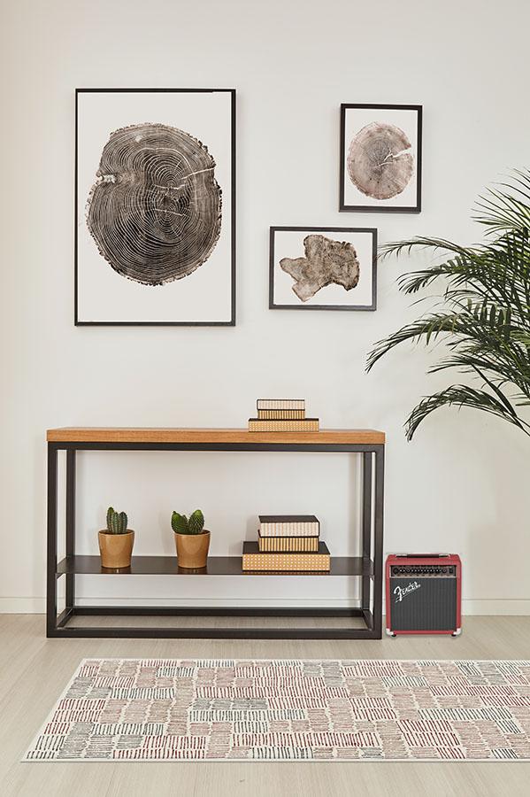 Thalia Red Tufted Rug