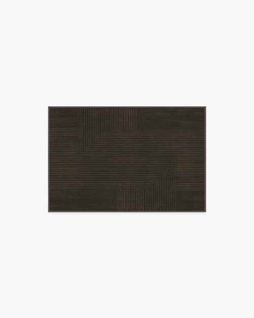 The Hiltons Bel Air Dark Chocolate Tufted Rug