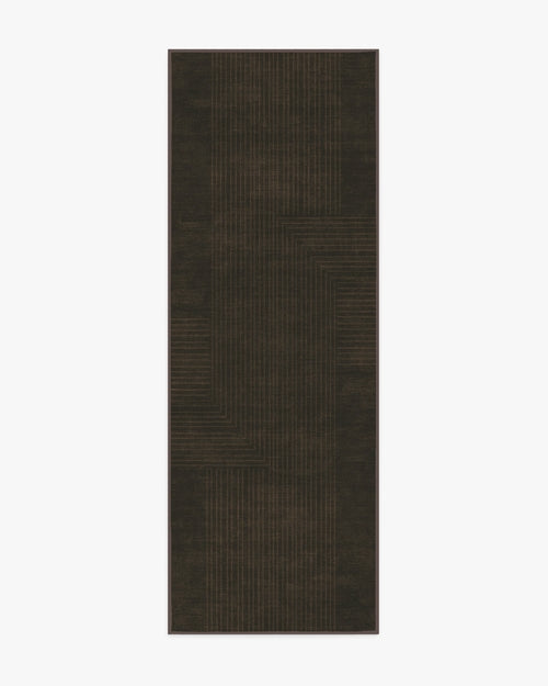 The Hiltons Bel Air Dark Chocolate Tufted Rug