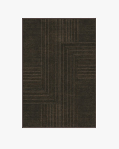 The Hiltons Bel Air Dark Chocolate Tufted Rug