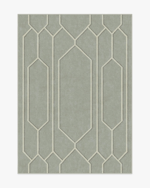 The Hiltons Bryant Sage & Cream Tufted Rug