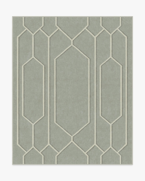 The Hiltons Bryant Sage & Cream Tufted Rug