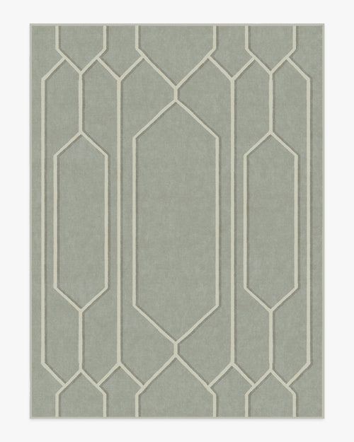 The Hiltons Bryant Sage & Cream Tufted Rug
