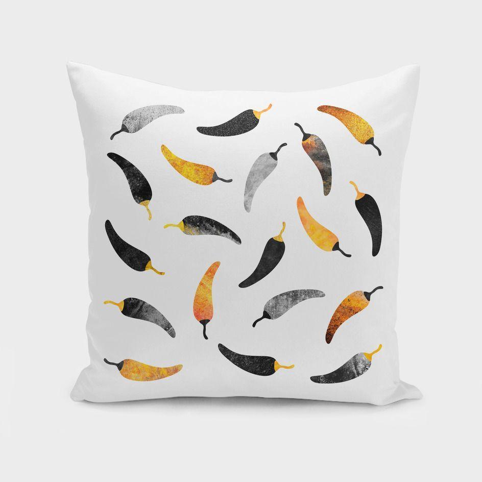 Chili Pepper Pattern Cushion/Pillow