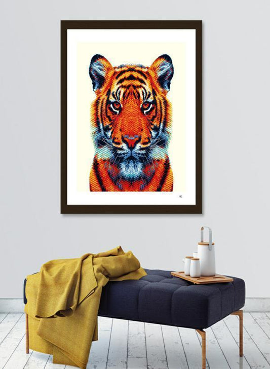Tiger - Colorful Animals Frame