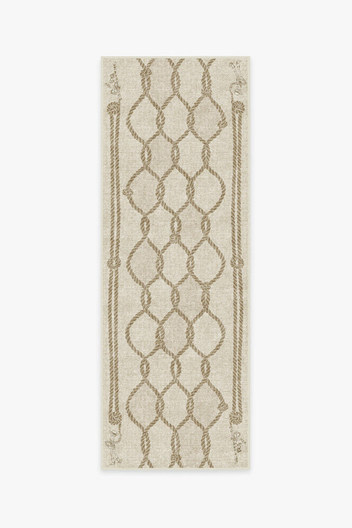 Toy Story Rope Trellis Camel Tufted Rug