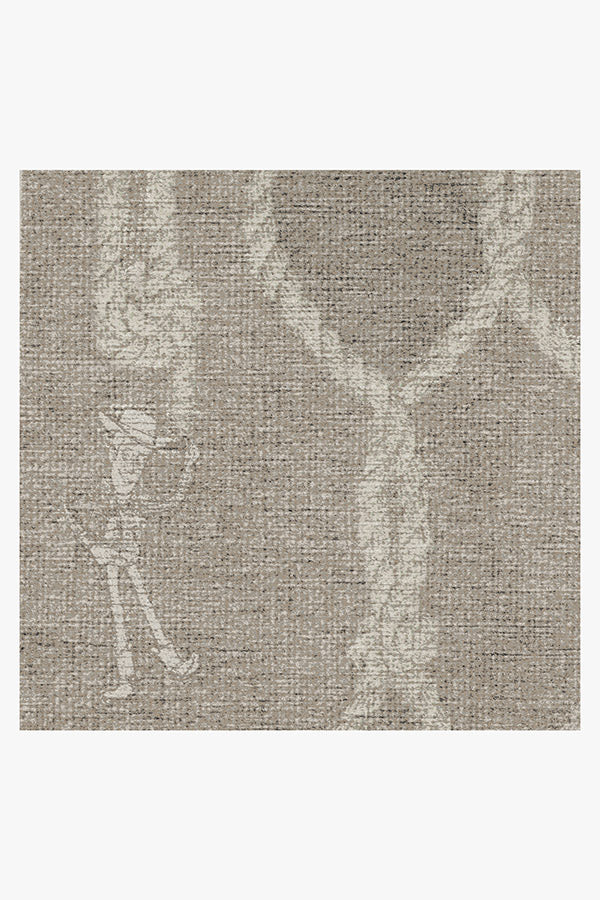 Toy Story Rope Trellis Grey Tufted Rug