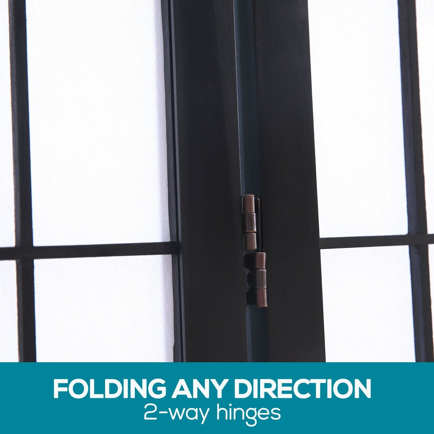 Levede 3 Panel Free Standing Foldable  Room Divider Privacy Screen